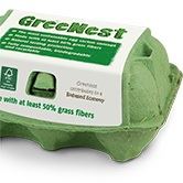 GreeNest grass fiber based egg carton recognized at De Gouden Noot